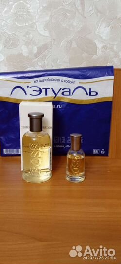 Мужская туалетная вода hugo boss