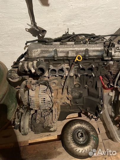 Двигатель Nissan sunny Fb13 GA15 DS