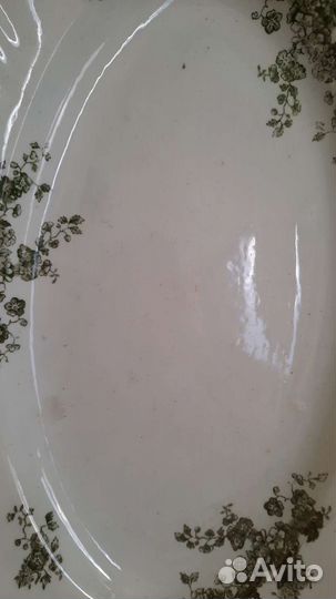 Довоенное блюдо старинное