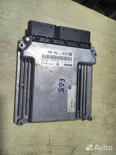 Блок управления двигателем BMW 7 E65 E66