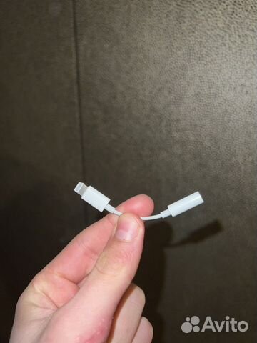 Переходник litening на aux 3,5 mm