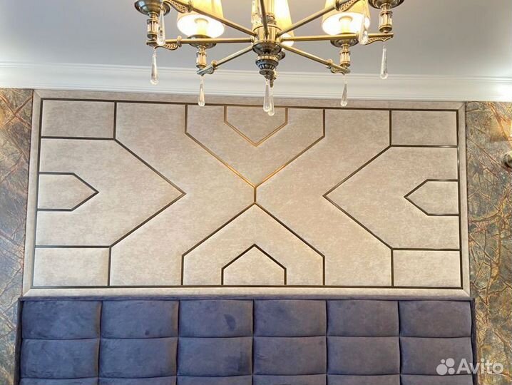 Мягкие стеновые панели любой сложности