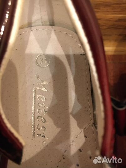 Школьные туфли для девочки 34 и 37 размер