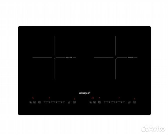Встр индукционная панель Weissgauff HI 412 H