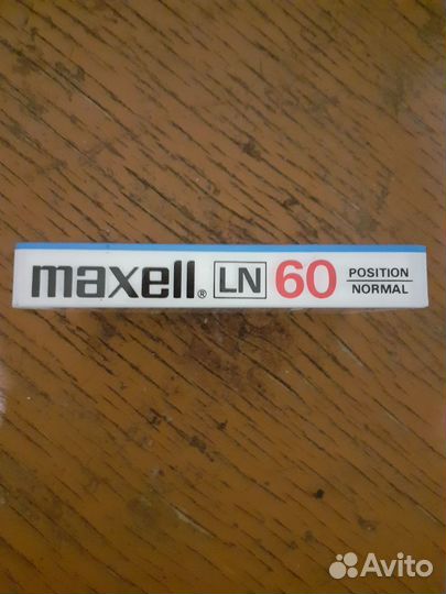 Аудиокассеты maxell ln 60 новая