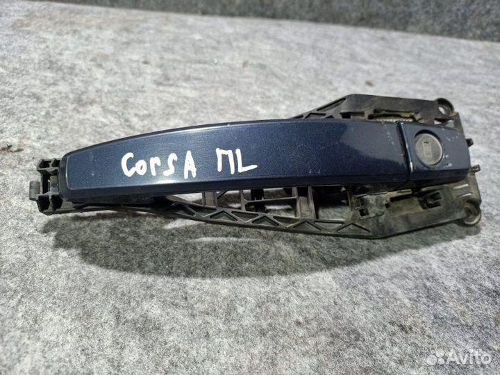 Ручка двери передняя левая Opel Corsa D S07 Z12XEP