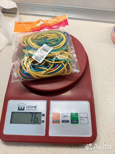 Канцелярские резинки (банковские)