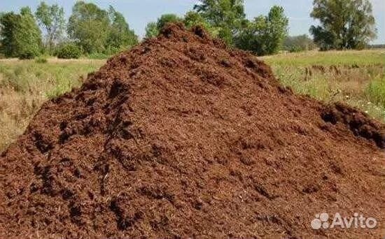 Перегной навоз россыпью и в мешках