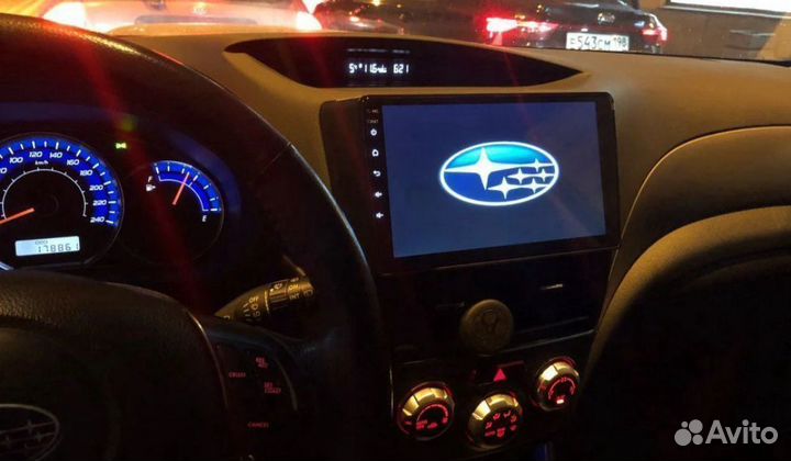 Штатная магнитола Subaru Forester impreza 2007+