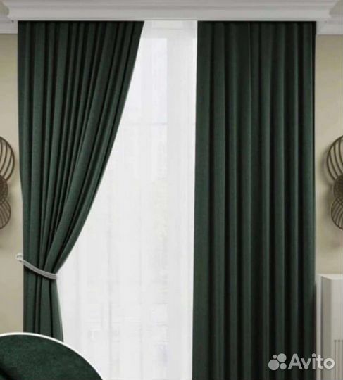 Шторы плотные полиэстер Турция