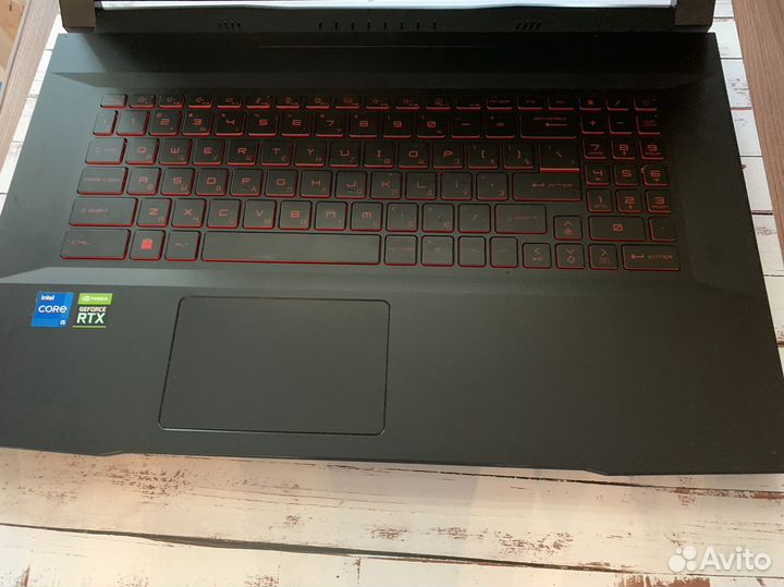 Игровой ноутбук msi katana gf76