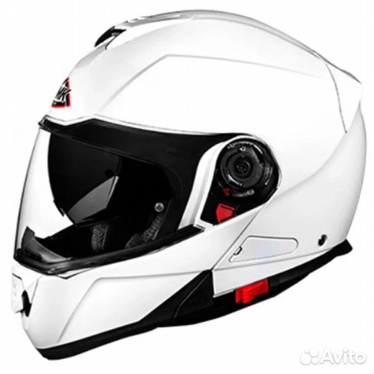 SMK Glide modular helmet Белый