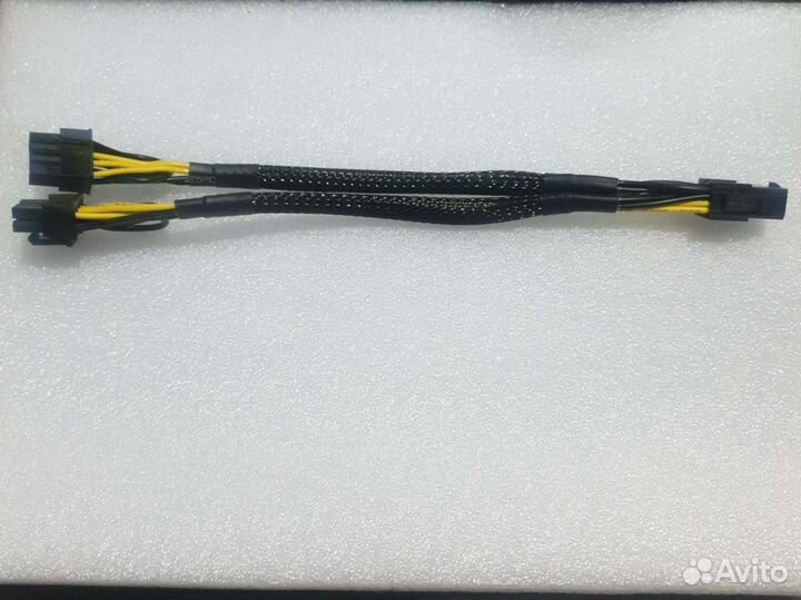 Переходник питания для видеокарт 6pin на 8pin