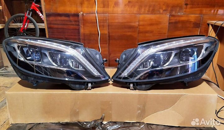 Фара левая LED Mercedes w222