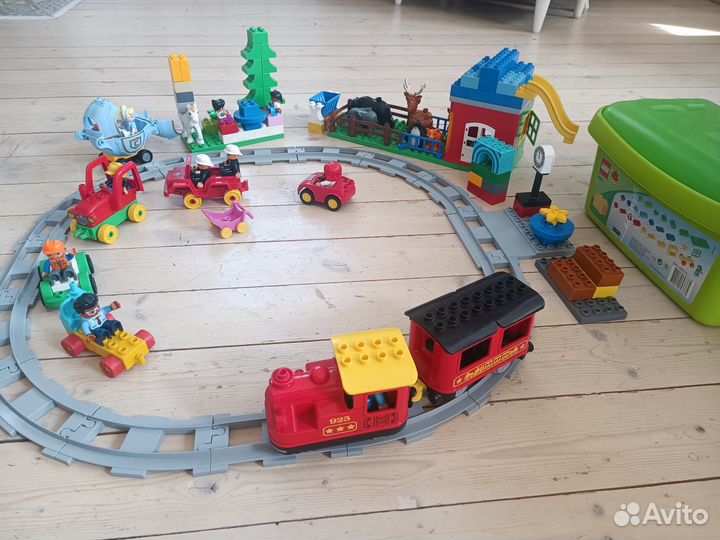 4 кг лего дупло поезд Lego duplo