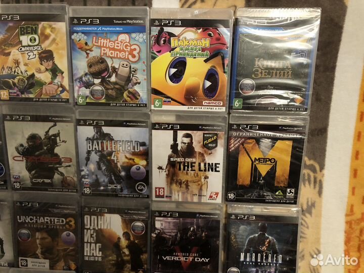 Новые игры для PlayStation 3 (sealed)
