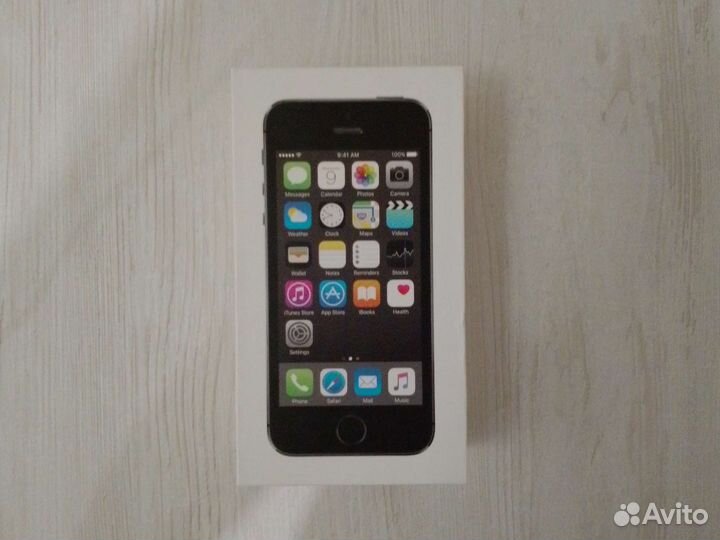 Коробка от iPhone 5s