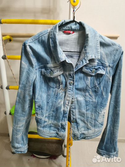 Джинсовая куртка, жилетка для девочки