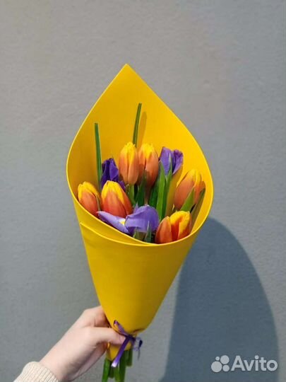 Живые цветы букеты