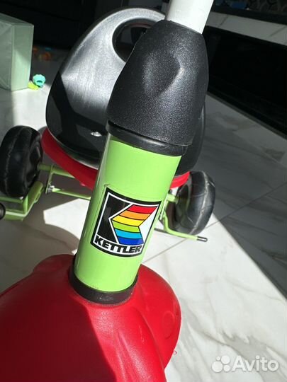 Детский велосипед с родительской ручкой kettler