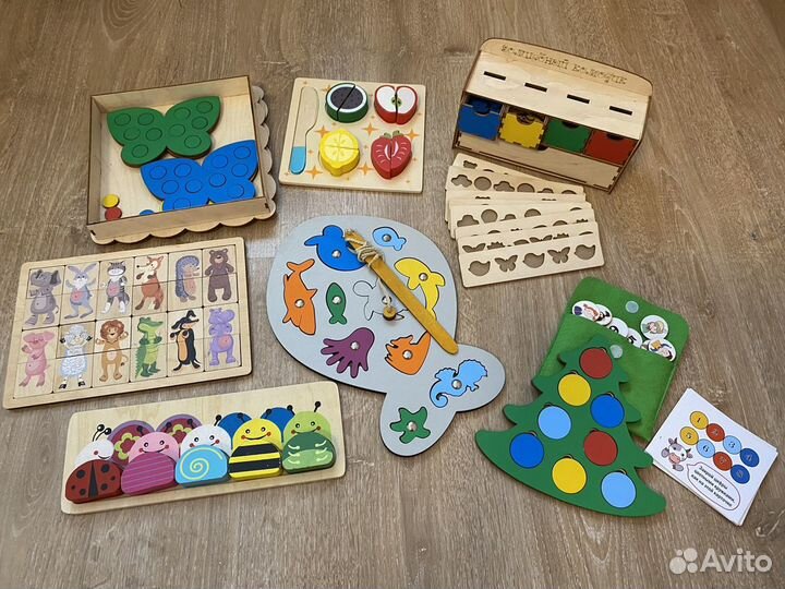 Развивающие игры для детей от 1-1.5 года