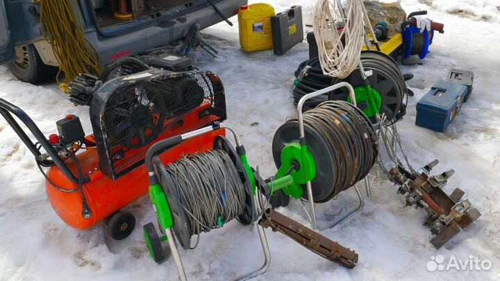 Прочистка канализации, устранение засора Обухово