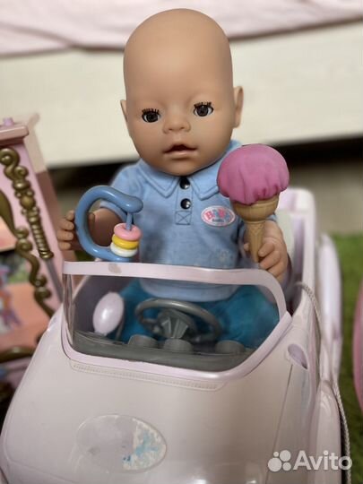 Baby born мальчик оригинал +горшок