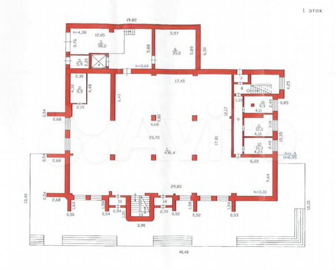 Свободного назначения, 1270.4 м²