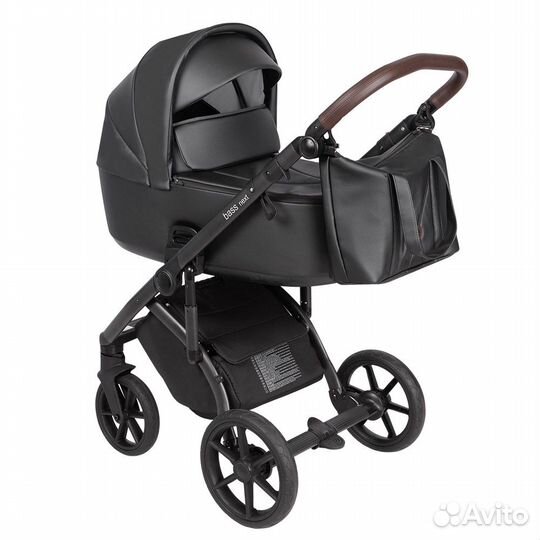 Коляска 2 в1 Bass Next, эко-кожа