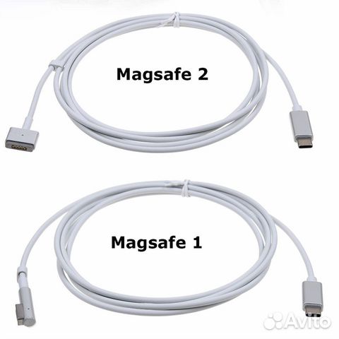 Переходник-кабель USB Type-C в MagSafe/MagSafe2