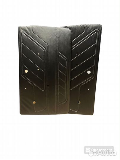 Обшивка двери Нива 21213 экокожа на пластике