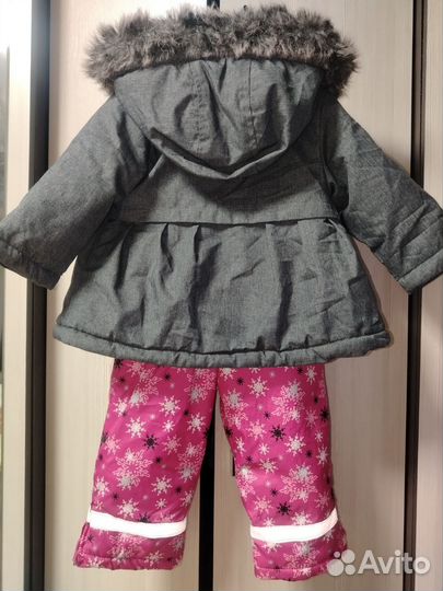 Зимний костюм для девочки