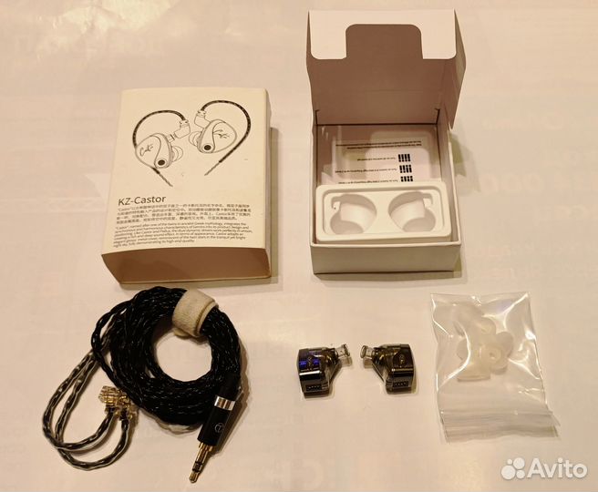 Наушники KZ castor (bass version)