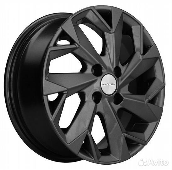 Khomen 1508 : 6x15 4*100 Et:40 Dia:60,1 Gray