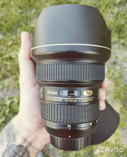 Объектив nikon nikkor 14-14 N