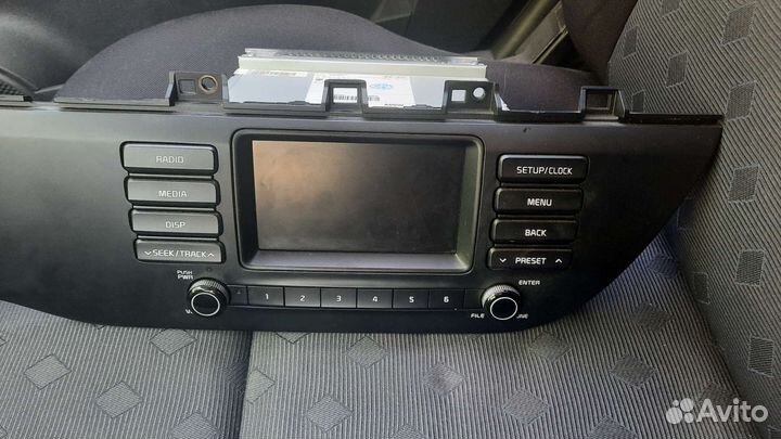 Автомагнитола штатная на KIA Rio 2020 года