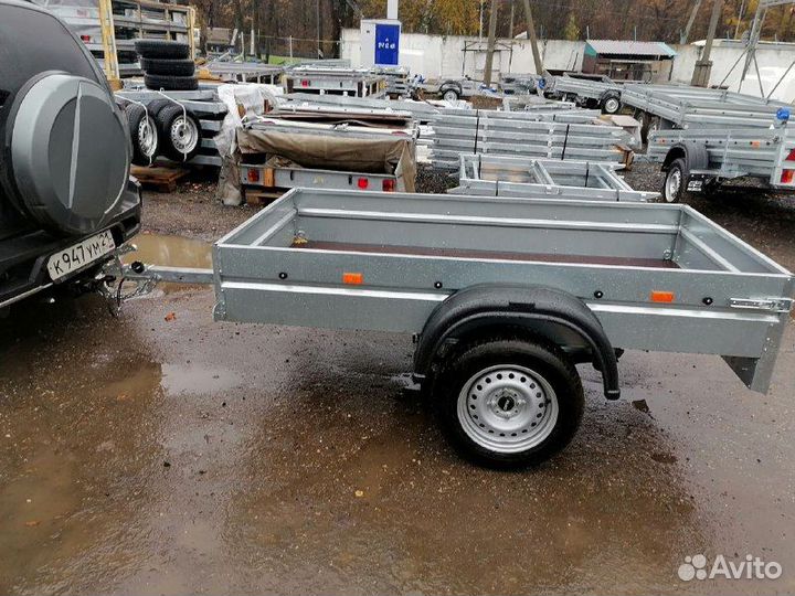 Прицеп 817700.002 мзса с опорным колесом