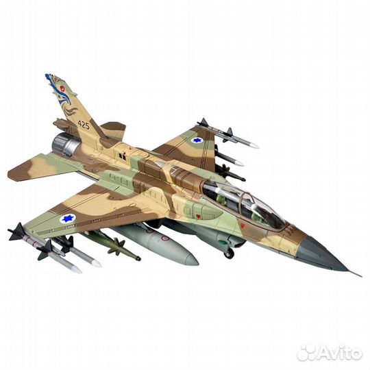 Модель самолета F-16I 1/72 Новая