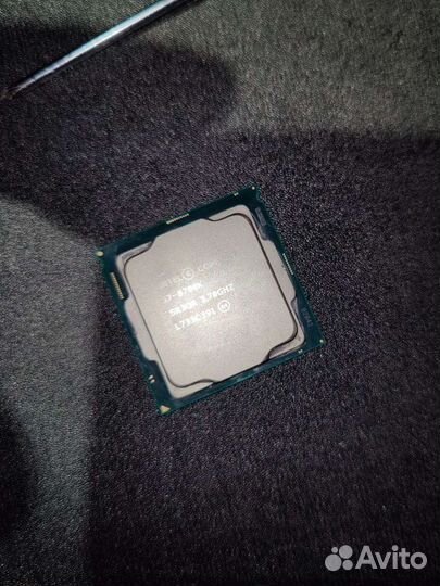 Cpu intel core i7 8700k + мп
