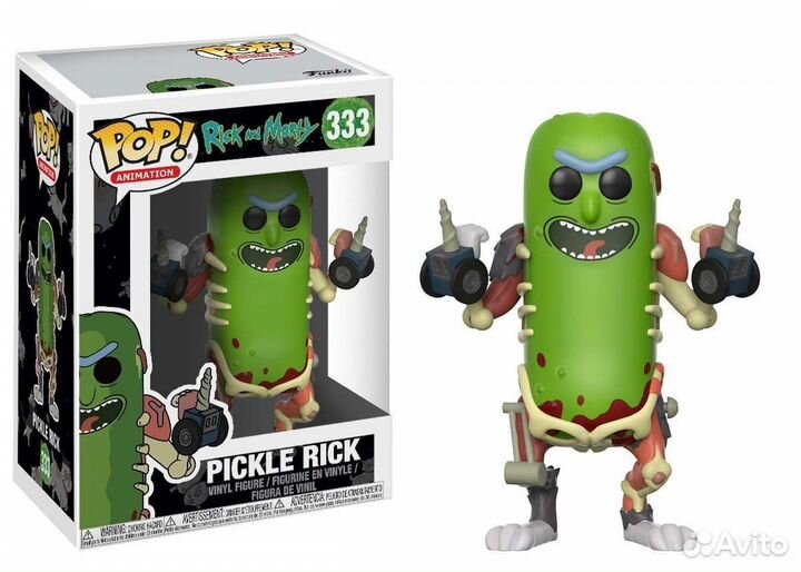 Фигурка Funko POP Animation Rick & Morty Pickle Ri
