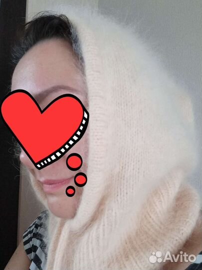 Капор из пуха норки