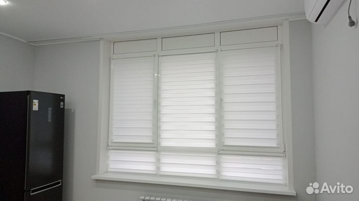 Рулонные шторы Зебра