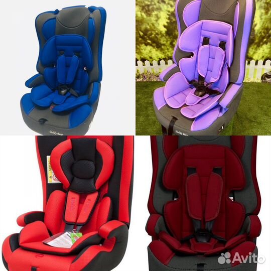 Детские автокресла в авто без ограничений 0-37кг