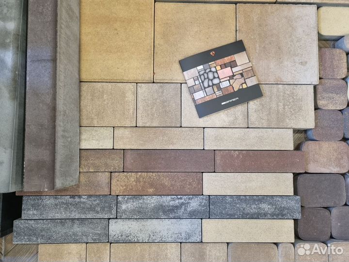 Брусчатка, тротуарная плитка завода Браер