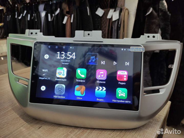 Магнитола для Tucson 2015-2019 Android GPS Wi Fi