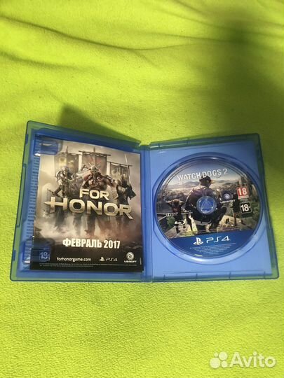 Watch dogs 2 ps4 диск