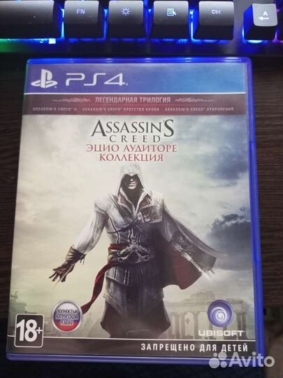 Assassins creed эцио ps4
