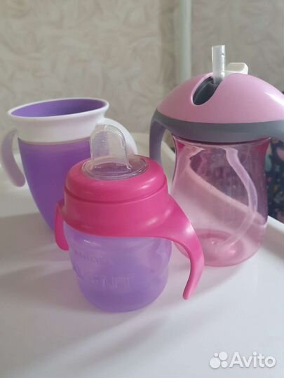 Поильник avent, непроливайка