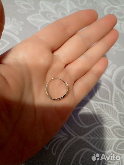 Серебряное кольцо женское