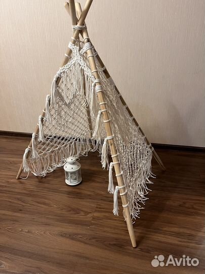 Детский шалаш макраме